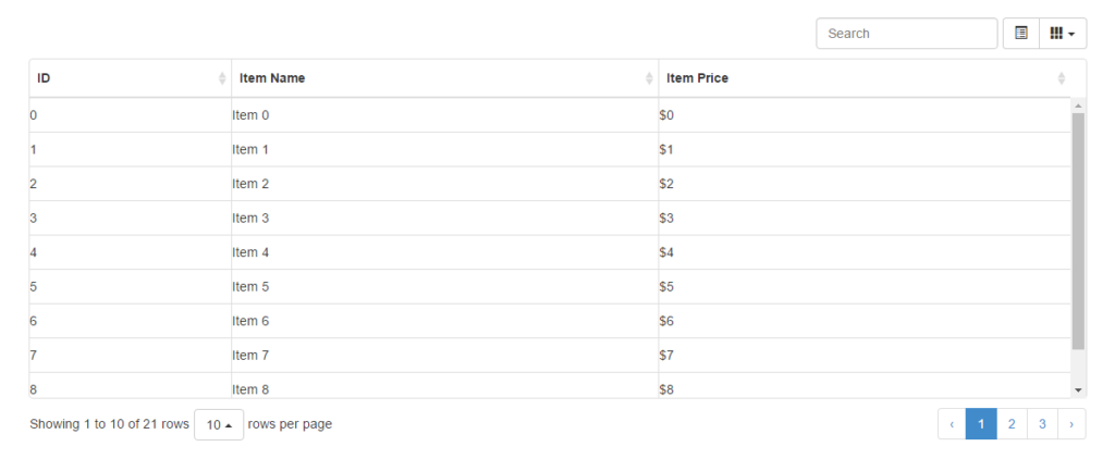 Bootstrap Table an awesome JavaScript library - Computer Passion