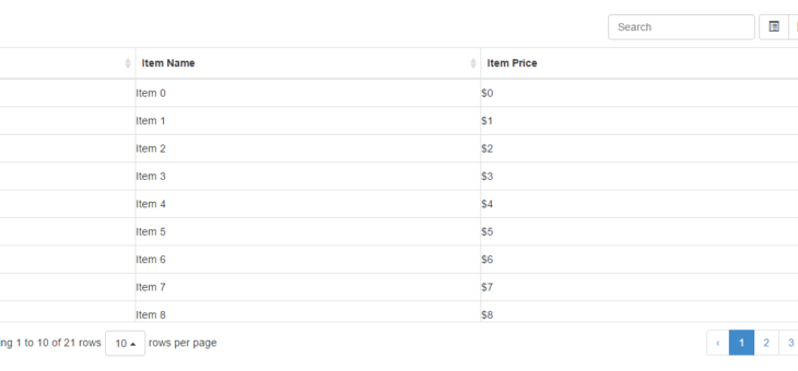 Bootstrap Table an awesome JavaScript library